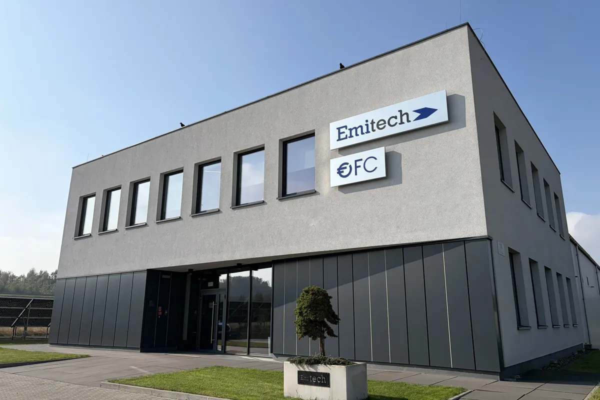 Siedziba Emitech przy ul. Leśnej 18 w Bytomiu